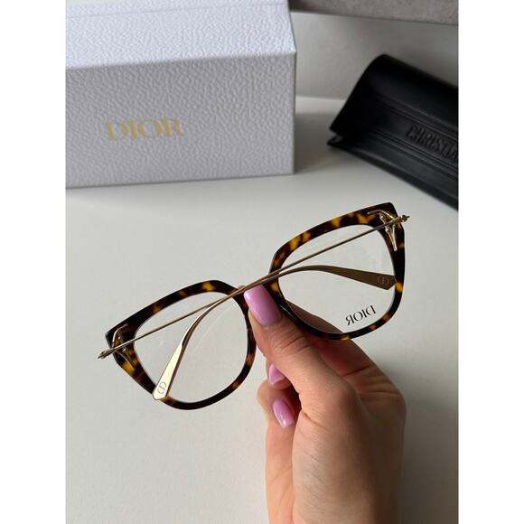 NEW Dior MissDiorO B4I Eyeglasses Frames in Brown Havana - Picture 7 of 9